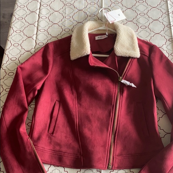 Feau Seaud and Sherpa Moto type jacket - Picture 3 of 4